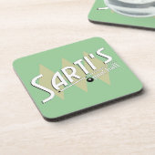 Sartiのビリヤード場 コースター (左側)