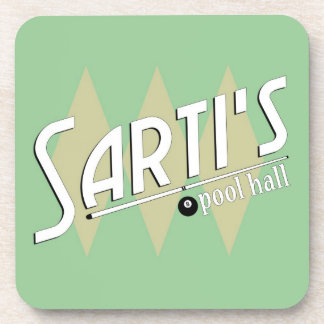 Sartiのビリヤード場 コースター