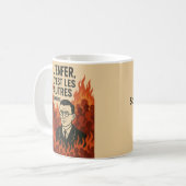 Sartre Hell is Others. Classic Mug, 11 oz コーヒーマグカップ (正面左)