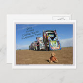 Saruの郵便はがき1 ポストカード (正面/裏面)