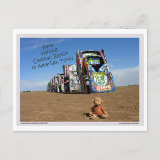 Saruの郵便はがき1 ポストカード