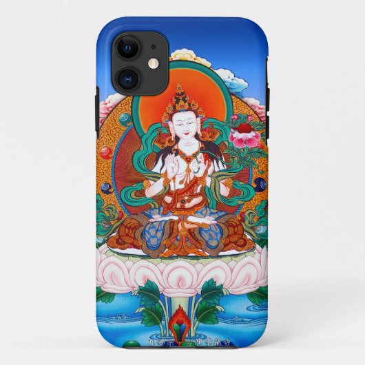 SarvanivaranaクールなViskambhinの菩薩Mahasat Case-Mate iPhoneケース (裏面)