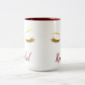 Sasおよび鞭 ツートーンマグカップ (中央)