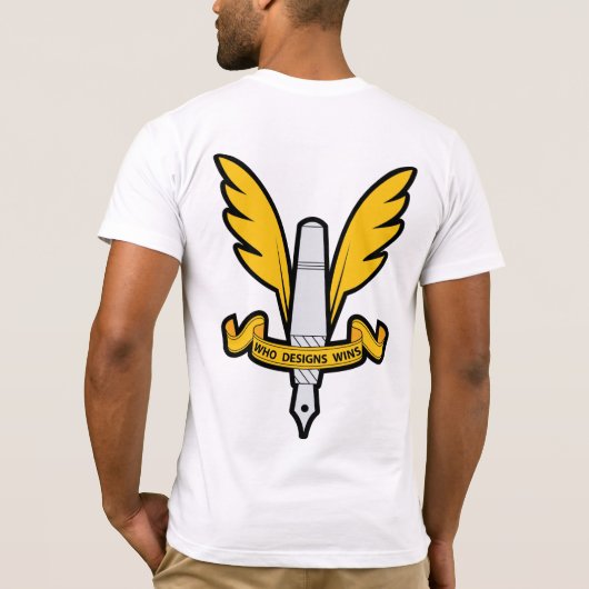 SASのTシャツ Tシャツ (裏面)