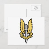 SASエンブレム ポストカード (正面/裏面)