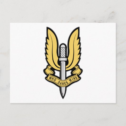 SASエンブレム ポストカード (正面)