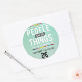 SASステッカー ラウンドシール (封筒)