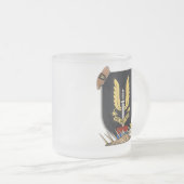 SASベトナム戦争マ霜の降りたグ フロストグラスマグカップ (正面右)