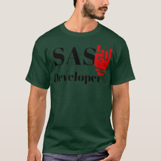 SAS開発者 Tシャツ