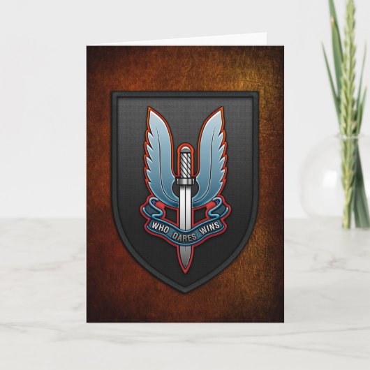 SAS（特別航空サービス） カード (正面)