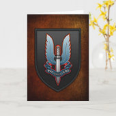 SAS（特別航空サービス） カード (黄色い花)