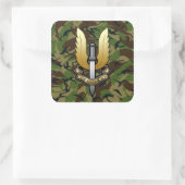 SAS(特別航空サービス) スクエアシール (バッグ)