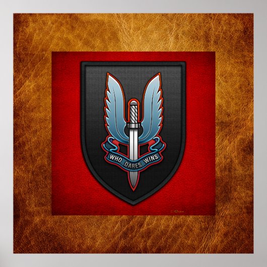 SAS(特別航空サービス) ポスター (正面)