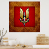 SAS（特別航空サービス） ポスター (キッチン)