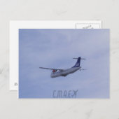SAS ATR-72 CMAEポストカード ポストカード (正面/裏面)
