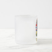 SAS SASベトナムのnamの霜の降りたなマグ フロストグラスマグカップ (中央)