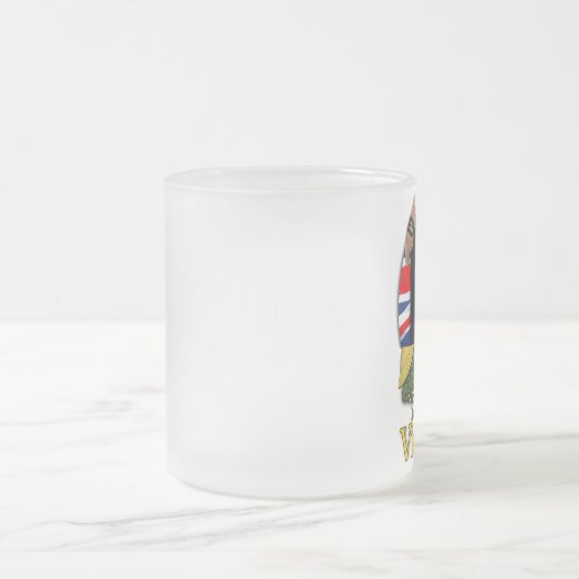 SAS SASベトナムのnamの霜の降りたなマグ フロストグラスマグカップ (中央)