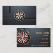 SAS (Special Air Service)バッジ[3D] 名刺 (正面/裏面)