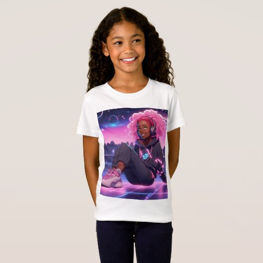 Sash "音楽" tシャツ (正面フル)