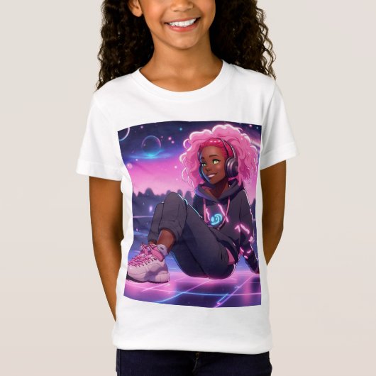 Sash "音楽" tシャツ (正面)