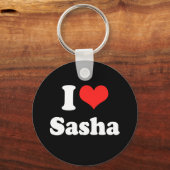 SASHAが大好き.png キーホルダー (正面)