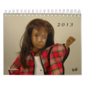 Sashaの人形2013のカレンダー カレンダー (カバー)