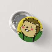 Sashaはボタンに直面します 缶バッジ (正面&裏面)