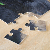 Sasha黒いシュナウツァー ジグソーパズル (側面)