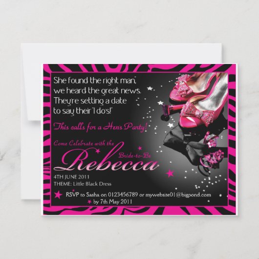 Sasha_HensParty 招待状 (正面)