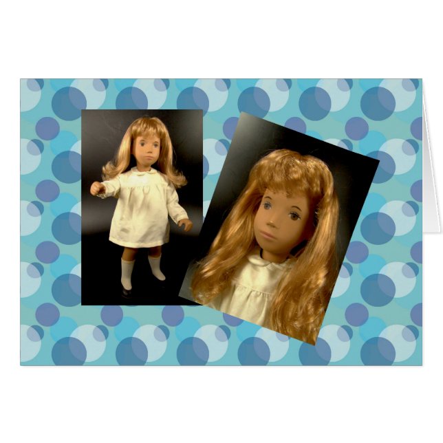 Sasha Morgenthaler Puppe Karte (正面横)