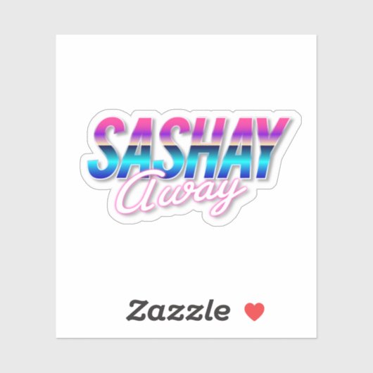 Sashay Away シール (シート)