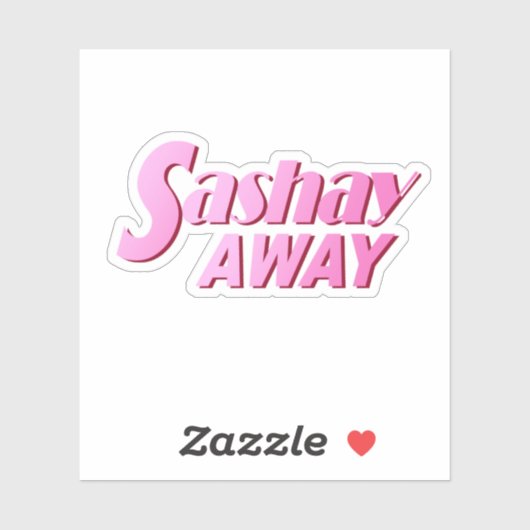 Sashay Away シール (シート)