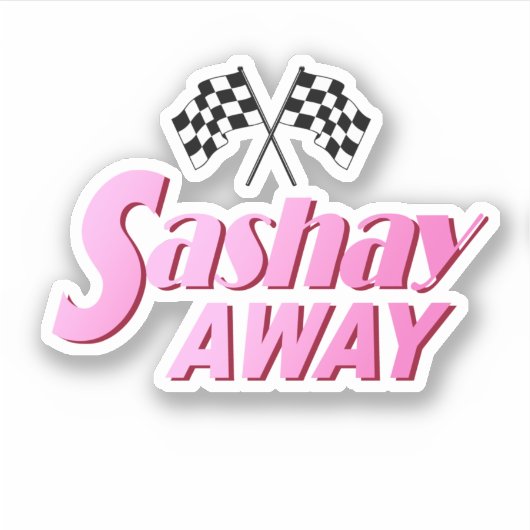 Sashay Away シール (正面)
