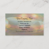 Sasheeのエレガントなバロック式のプロフェッショナル 名刺 (裏面)