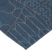 Sashikoスタイルの刺繍のデザイン- テーブルクロス (アングル)