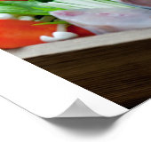 Sashimi in Japan, Japanese Cuisine ポスター (角)