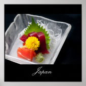 Sashimi in Japan Poster ポスター (正面)