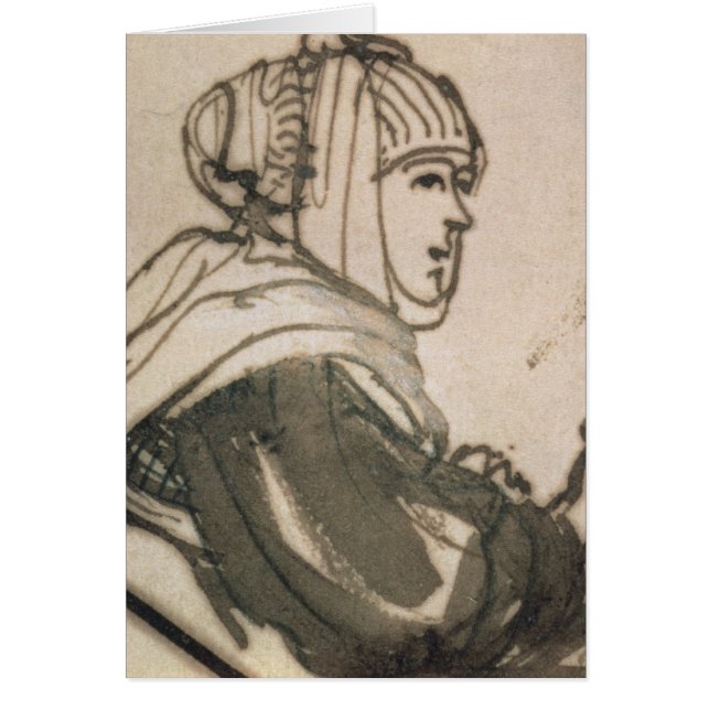 Saskia 1634年のポートレート (正面)