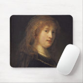 Saskia van Uylenburgh、c.1634-1640 (パネルの油) マウスパッド (マウス)