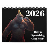Sasquatch Bigfoot Calendar カレンダー (カバー)