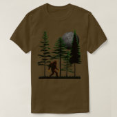 Sasquatch Bigfoot Hiding In Forest Perfect Giftbig Tシャツ (デザイン正面)