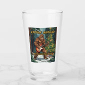 Sasquatch Guitar Rockin' Around Christmas Tree タンブラーグラス (正面)