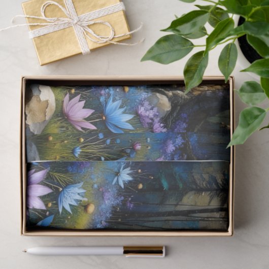  Sasquatch in Floral Mountain valley 薄葉紙 (ギフト)