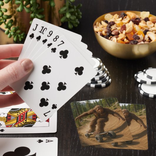 Sasquatch Mountainboard Adventure Playing Cards トランプ (インサイチュ)