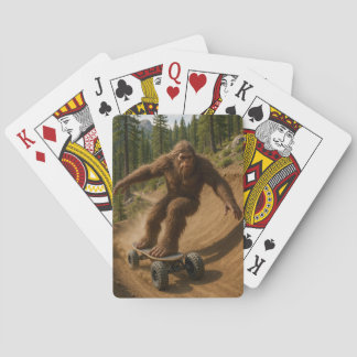Sasquatch Mountainboard Adventure Playing Cards トランプ