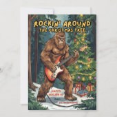 Sasquatch Rockin’ Around the Christmas Tree シーズンカード (正面)