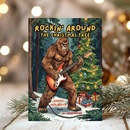 Sasquatch Rockin’ Around the Christmas Tree  シーズンカード