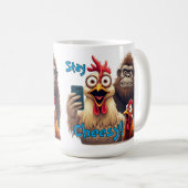  “Sasquatch & The Crew” Coco & BoBo  コーヒーマグカップ (正面右)