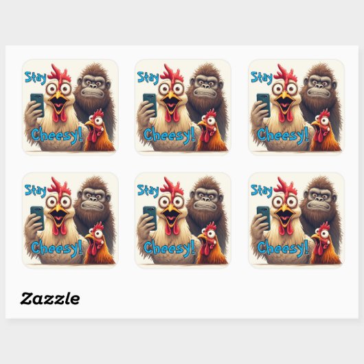  “Sasquatch & The Crew” Coco & BoBo Sticker スクエアシール (シート)