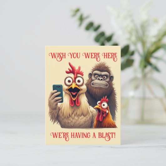 “Sasquatch & The Crew” Postcard ポストカード (スタンド正面)